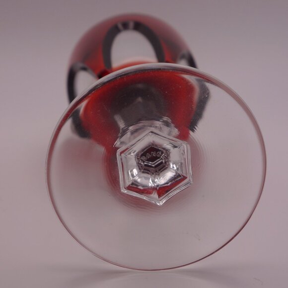 Set of Three(3) Red Wine Glasses France - Picture 10 of 12